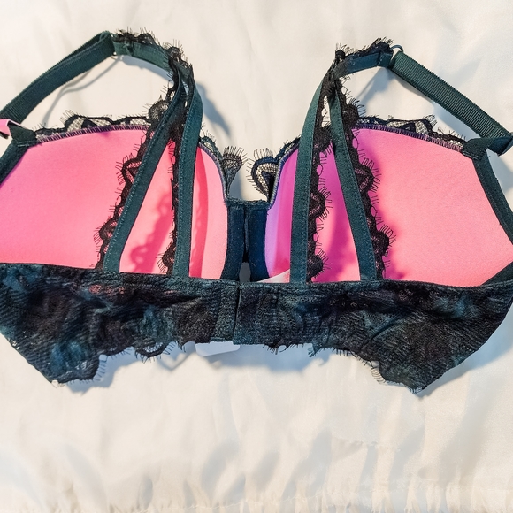 Victoria Secret PINK Lace Push Up Balconette Bra - Picture 4 of 7